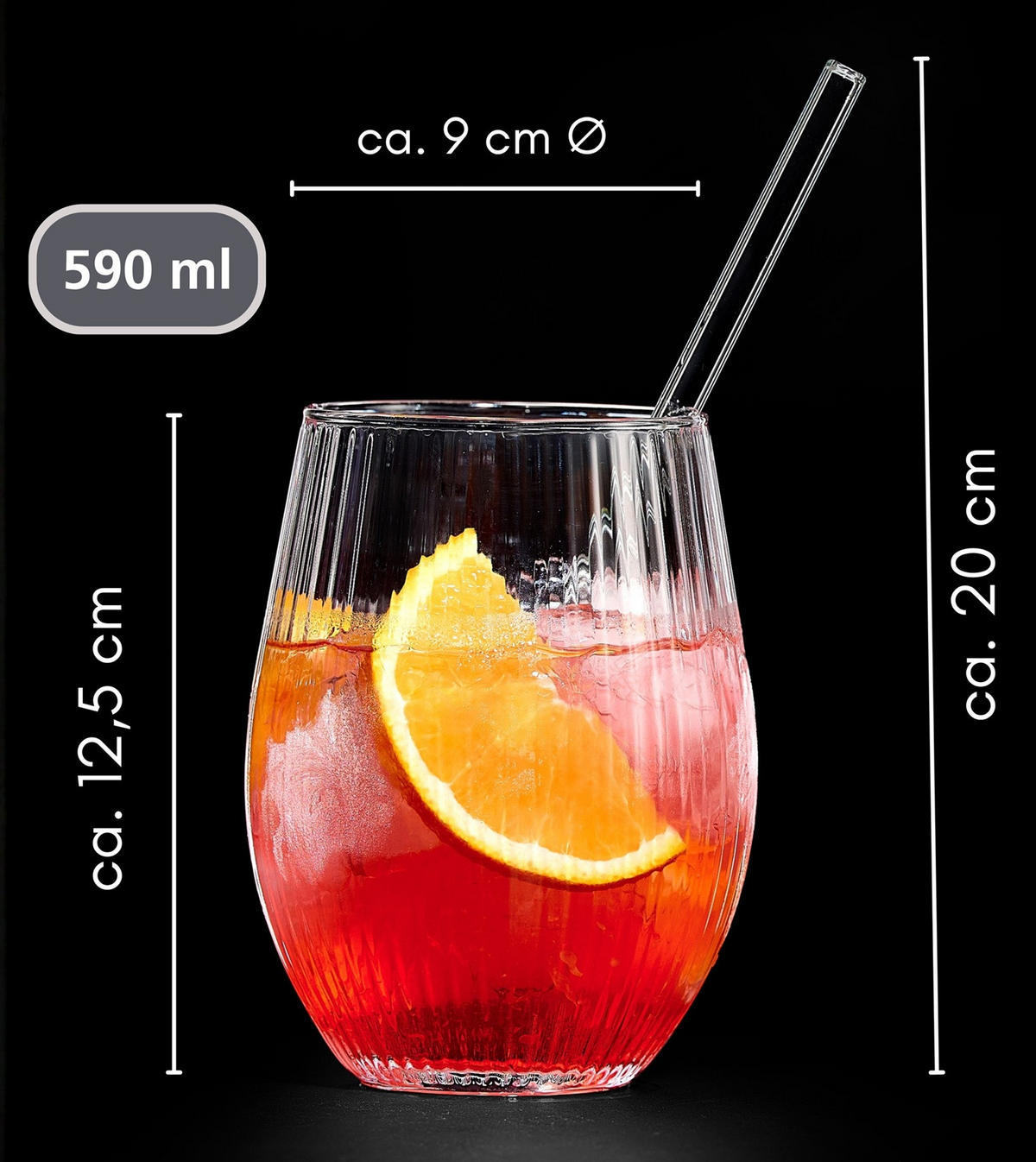 GLASSET Spritz  - klar, Modern, glas (20/20/14cm) - Ritzenhoff Breker