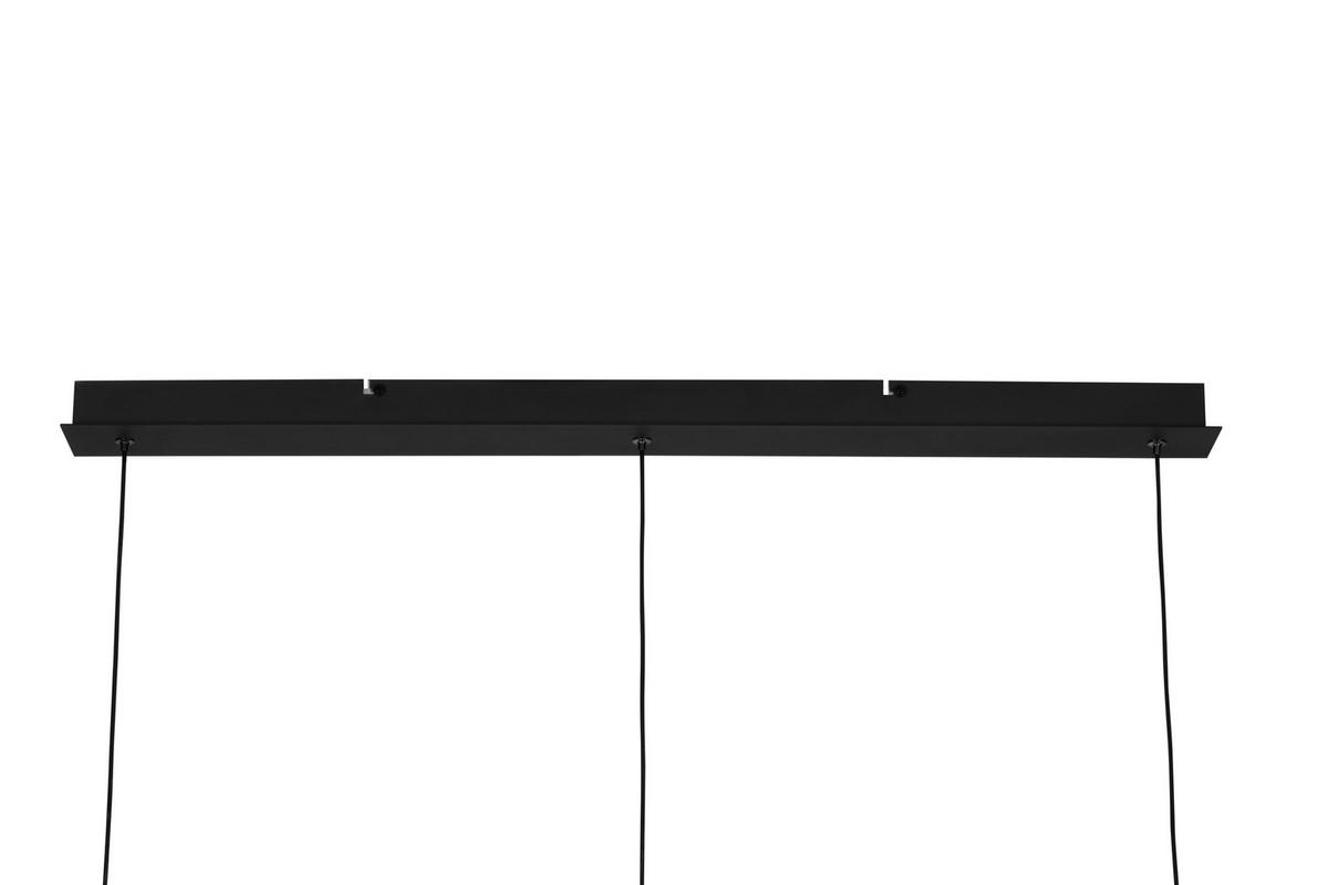 LED SVJETILJKA VISEĆA    100/20/180 cm    Baia  - crna, Design, staklo/metal (100/20/180cm) - Dieter Knoll