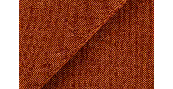 ECKSOFA Rostfarben Flachgewebe - Rostfarben/Schwarz, Design, Kunststoff/Textil (278/175cm) - Xora