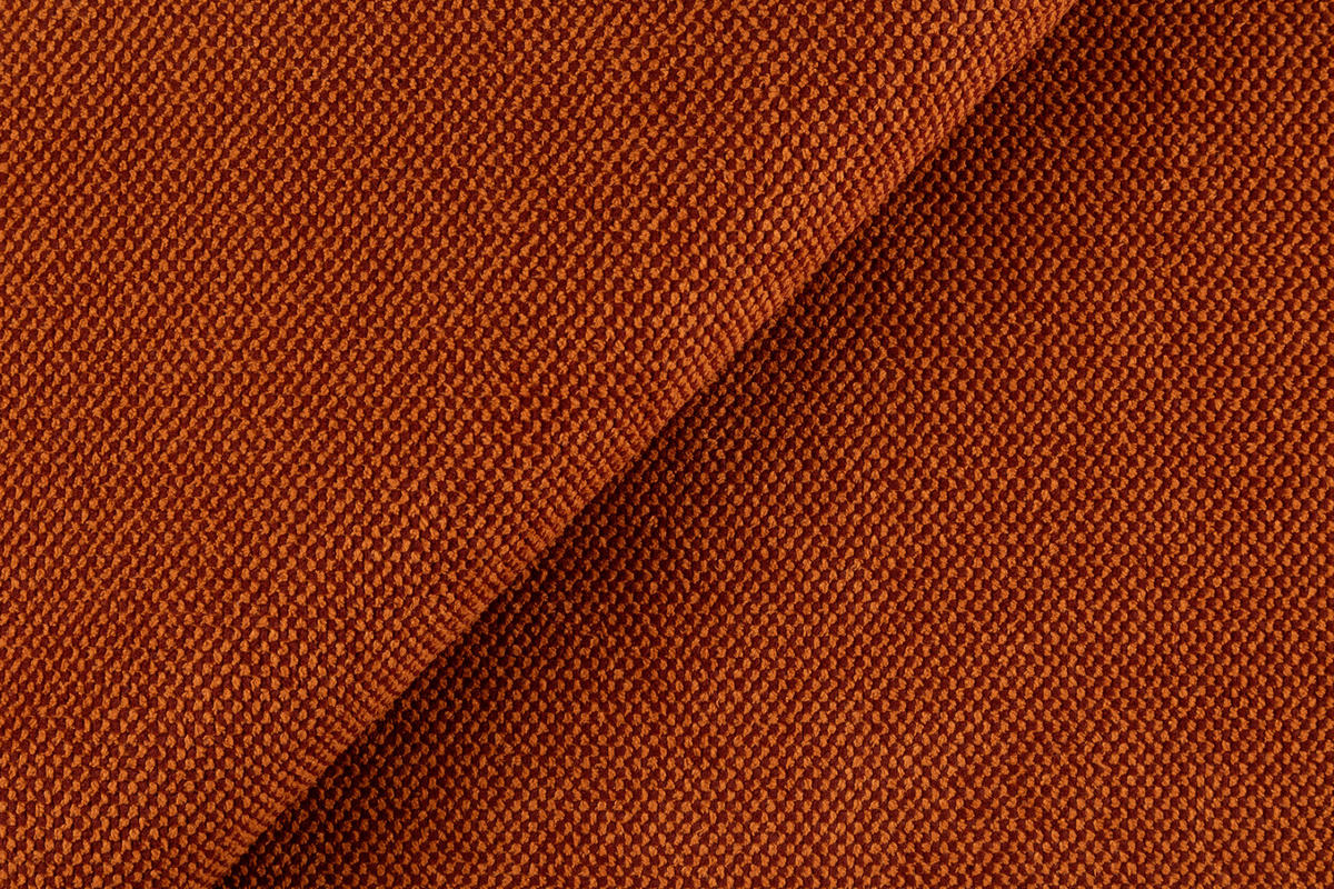ECKSOFA Rostfarben Flachgewebe  - Rostfarben/Schwarz, Design, Kunststoff/Textil (278/175cm) - Xora