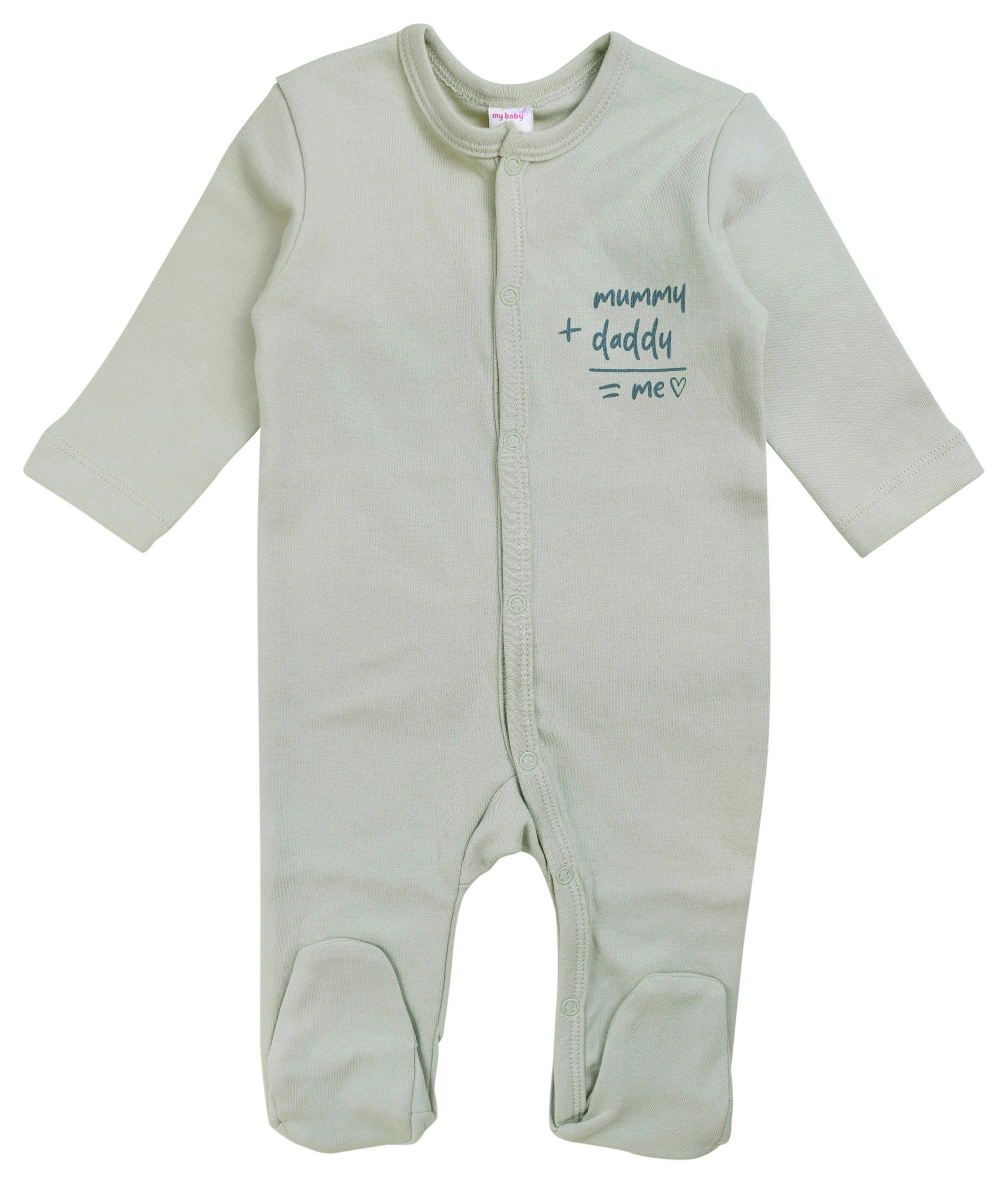 SCHLAFANZUG  - Grün, Basics, Textil (74null) - My Baby Lou