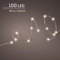 LICHTERKETTE - Silberfarben, Basics, Metall (990/2/2cm)