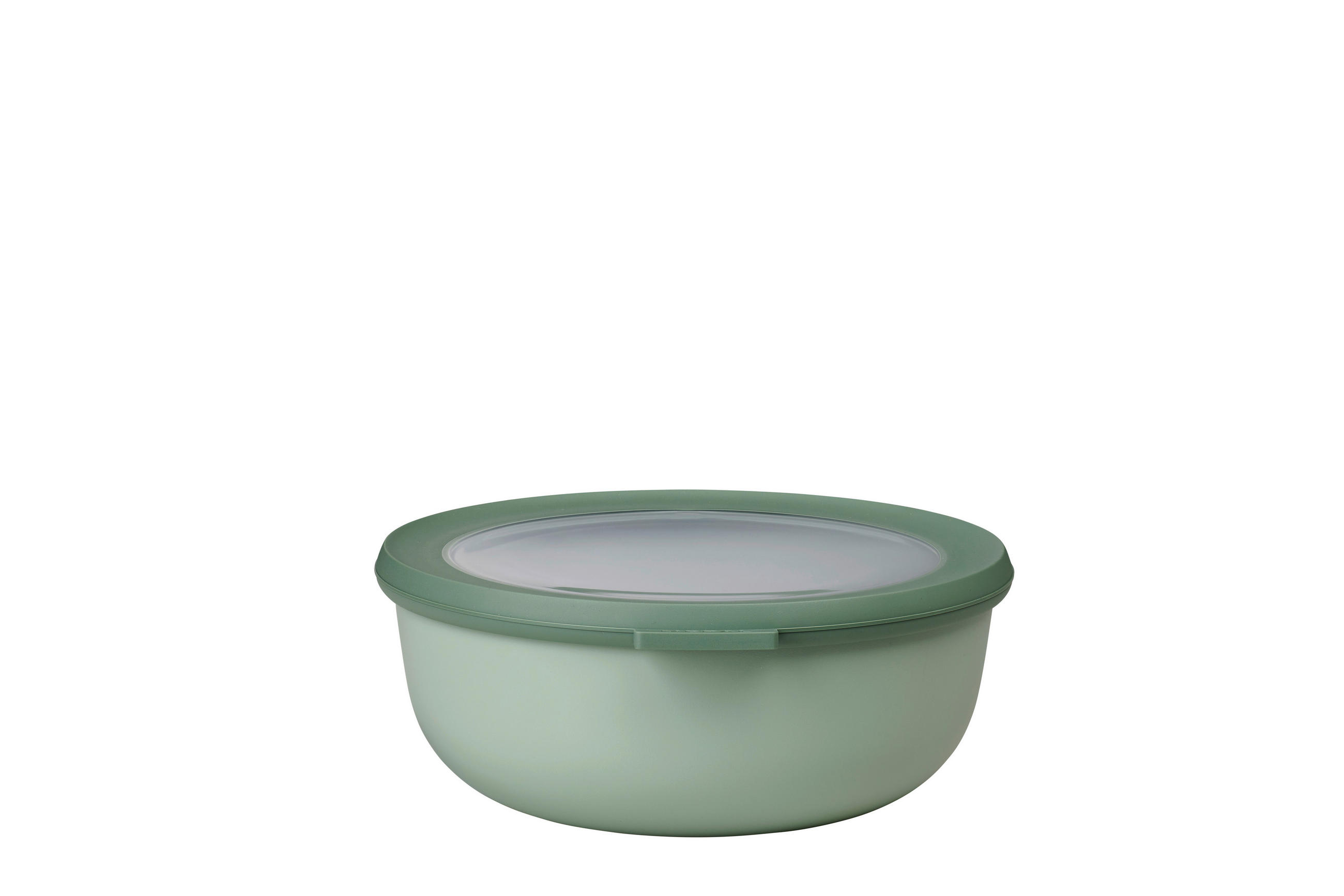 VORRATSDOSE CIRQULA 1,250 L  - Transparent/Salbeigrün, KONVENTIONELL, Kunststoff (20/8/19cm) - Mepal