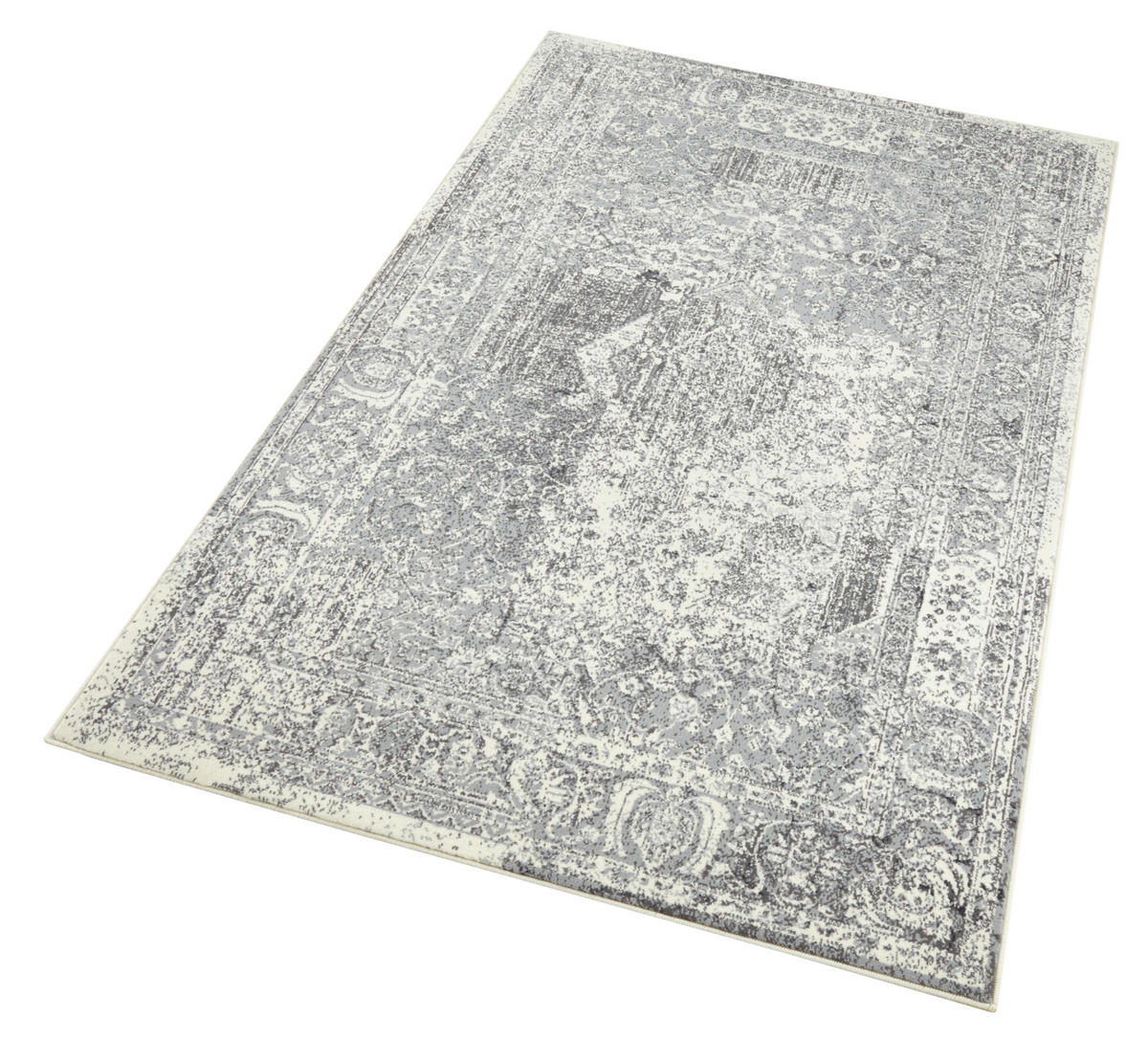 VINTAGE-TEPPICH 200/290 cm Celebration Creme, Grau  - Creme/Grau, Basics, Kunststoff/Textil (200/290cm)