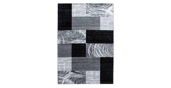 FLACHWEBETEPPICH 280/370 cm Parma Schwarz  - Schwarz, Design, Textil (280/370cm) - Novel