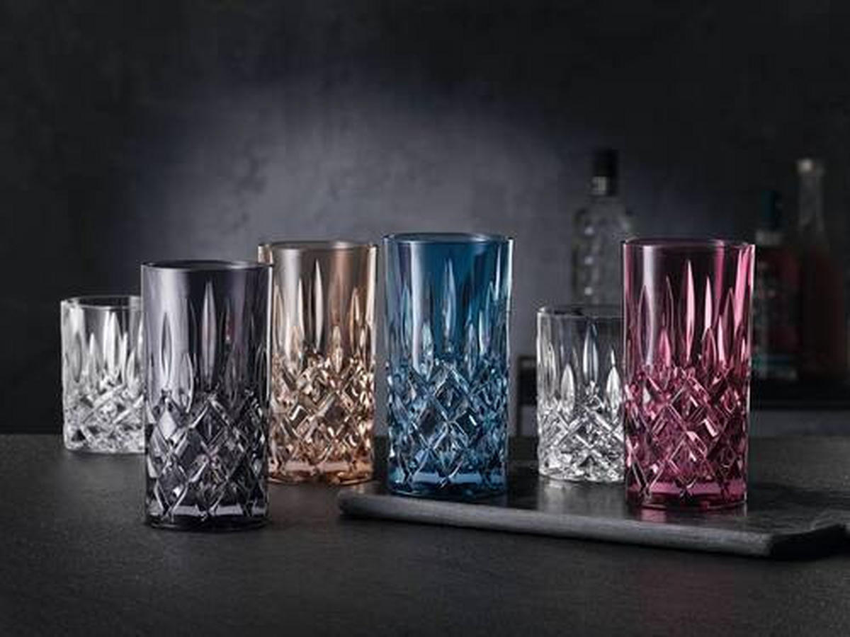 LONGDRINKGLAS Nachtmann 395 ml 2-teilig  - Beere, LIFESTYLE, Glas - Nachtmann