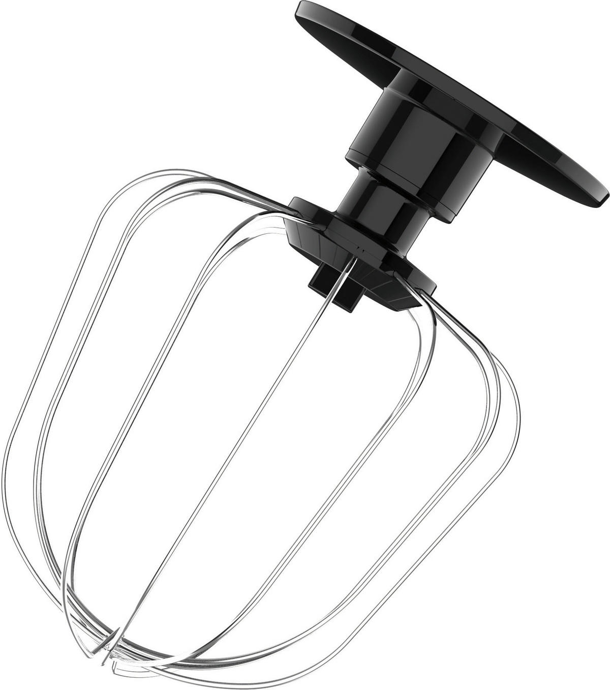 KÜCHENMASCHINE BG-51036-BK  - Edelstahlfarben/Schwarz, Basics, Metall (38/23/33.7cm) - BERGNER