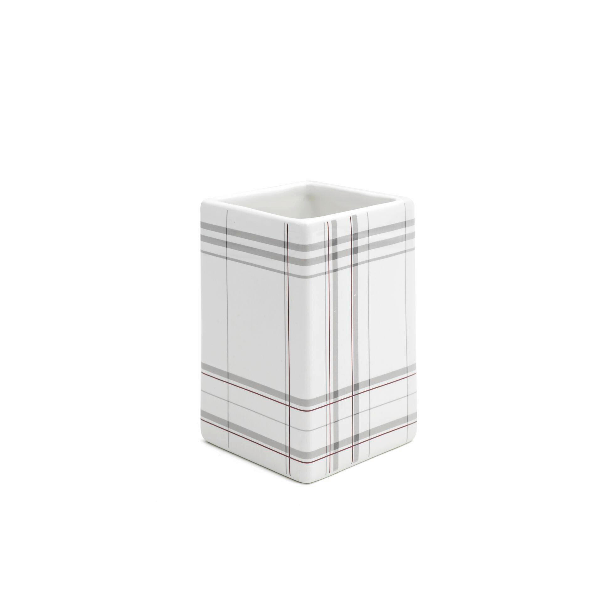 ZAHNPUTZBECHER Keramik  - Multicolor, Basics, Keramik (7/11/7cm) - Sadena