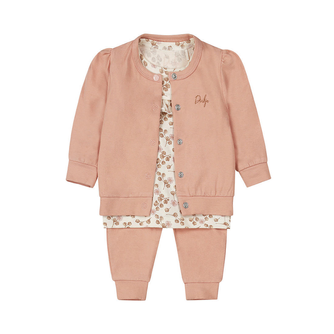 BABYBEKLEIDUNGSSET - Altrosa, Basics, Textil (50null)