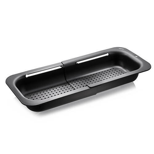 MOSOGATÓ ALÁTÉT - fekete, Basics, műanyag (34,5/20/6,5cm) - Gefu