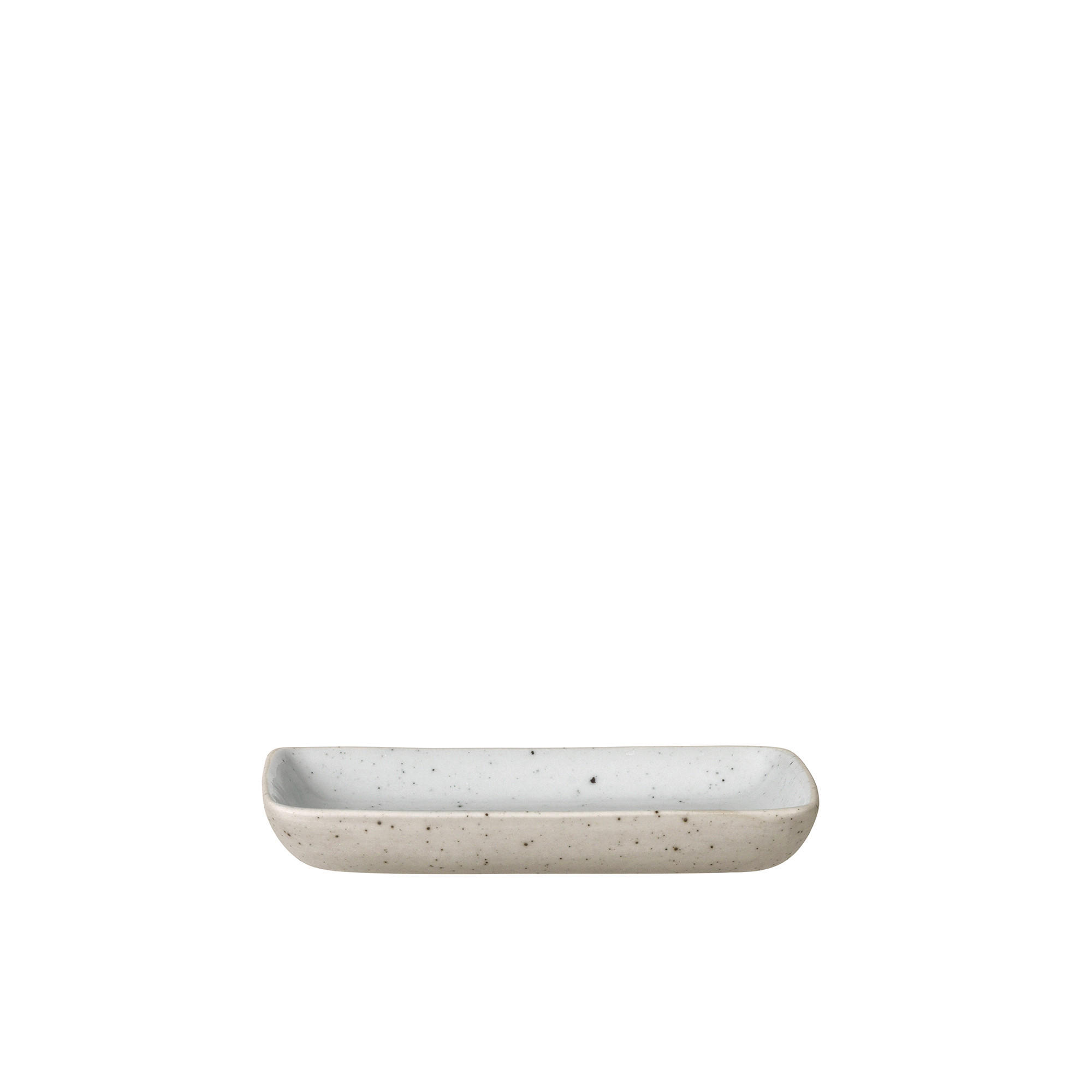 SNACKTELLER Grau, Beige  - Beige/Grau, Design, Keramik (13,5/10/1,3cm) - Blomus