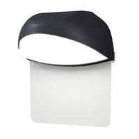WANDLEUCHTE Gloss 9.9/18.4/16.1 cm  - Graphitfarben, Design, Metall (9.9/18.4/16.1cm) - MAYTONI