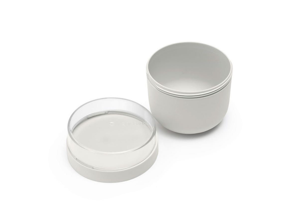 KRABIČKA NA OBĚD plast  0,5 l - světle šedá, Basics, plast (11/11.1/11cm) - Brabantia