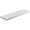 Poliță De Perete 90/3,8/23,5 cm, alb  - alb, Basics, hârtie/metal (90/3,8/23,5cm) - Boxxx