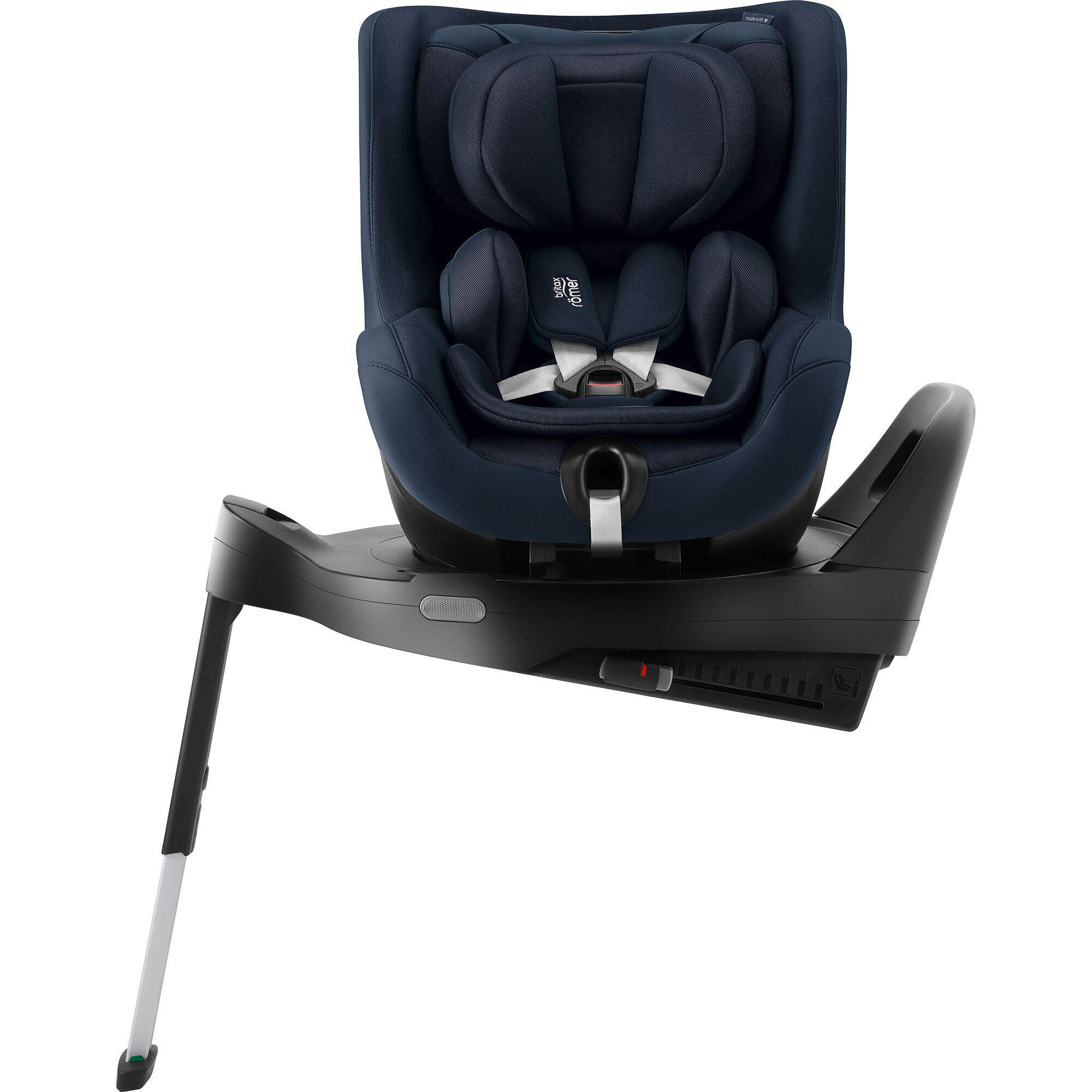 REBOARDER-KINDERSITZ DUALFIX PRO  - Dunkelblau, Basics, Kunststoff/Textil (44/48/74cm) - Britax Römer
