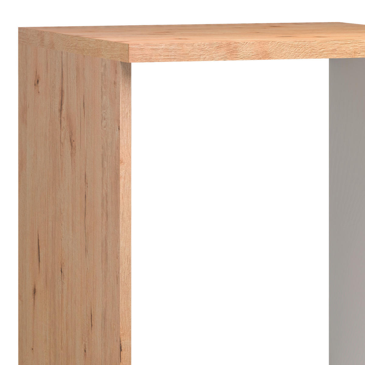 HERDUMBAUSCHRANK 60/85/60 cm  in Eiche San Remo, Dunkelgrau  - Dunkelgrau/Eiche San Remo, MODERN, Holzwerkstoff (60/85/60cm) - FlexWell