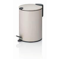 KOSMETIKEIMER Mats 3 L  - Beige/Schwarz, Basics, Kunststoff/Metall (23/17cm) - Kela