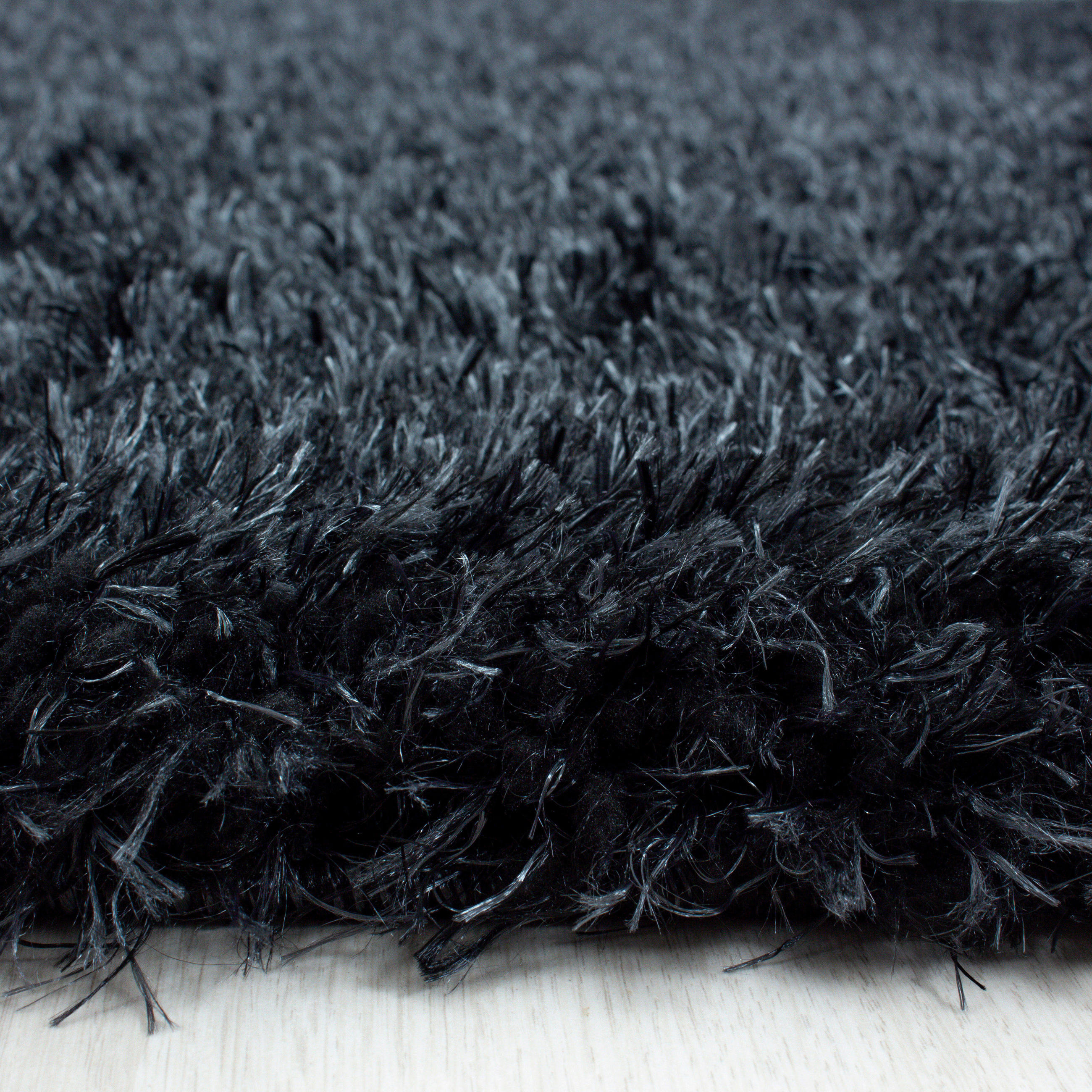 KOBEREC S VYSOKÝM VLASOM, 200 cm čierna - čierna, Basics, textil (200cm) - Novel