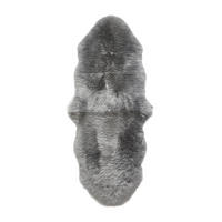 SCHAFFELL 60/140 cm Grau  - Grau, Natur, Fell (60/140cm) - Linea Natura