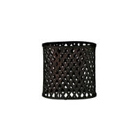 LAMPSKÄRM Modular S 13/13 cm   - svart, Basics, naturmaterial (13/13cm) - Fischer & Honsel