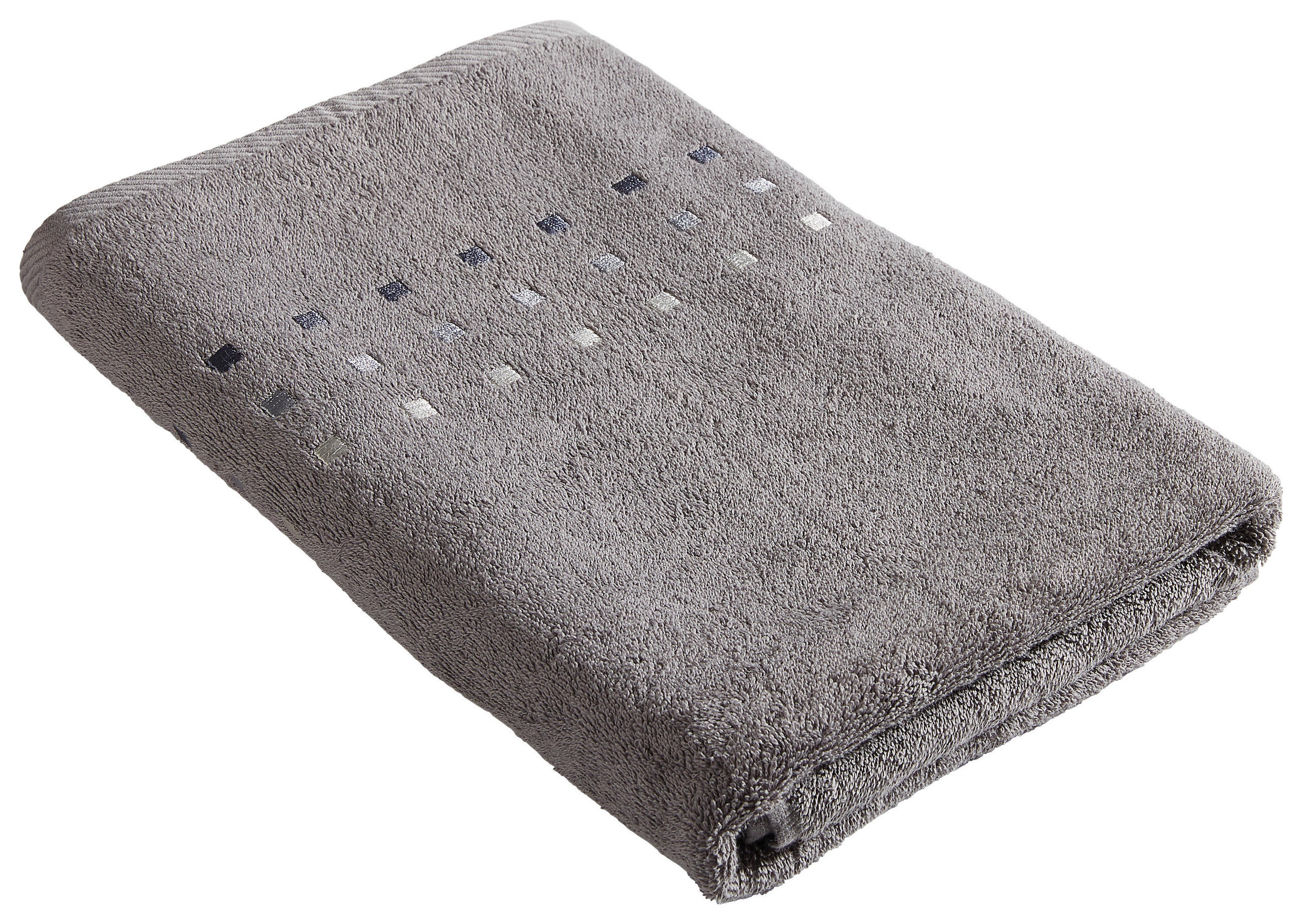 DUSCHTUCH Quattro 70/140 cm - Anthrazit, Basics, Textil (70/140cm) - Esposa