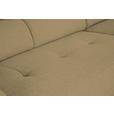 ECKSOFA Olivgrün Struktur  - Schwarz/Olivgrün, Design, Kunststoff/Textil (284/205cm) - Xora