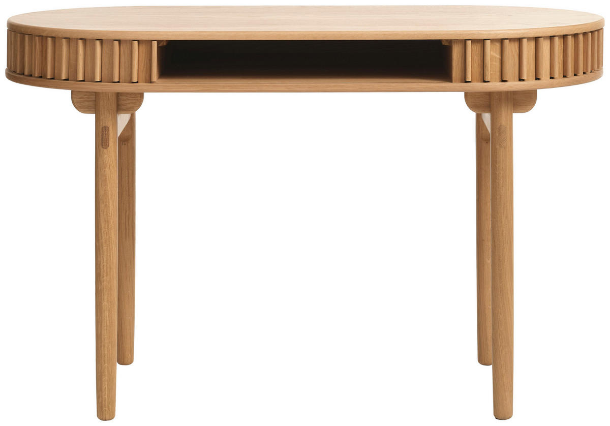 SKRIVBORD ekfärgad   - ekfärgad, Design, trämaterial/trä (120/60/75cm) - Lomoco