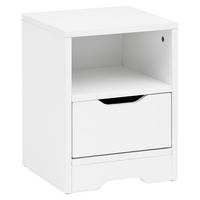 NACHTSCHRANK 31/43/31 cm  - Weiß, MODERN, Holzwerkstoff (31/43/31cm) - MID.YOU