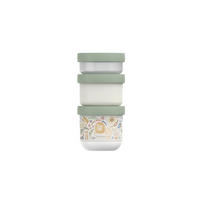 SNACKBOX  Mio  - Salbeigrün/Multicolor, Basics, Kunststoff (8.6/21,8/9,6cm) - Mepal