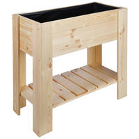 HOCHBEET  - Kieferfarben, Basics, Holz (86,8/80/40cm)