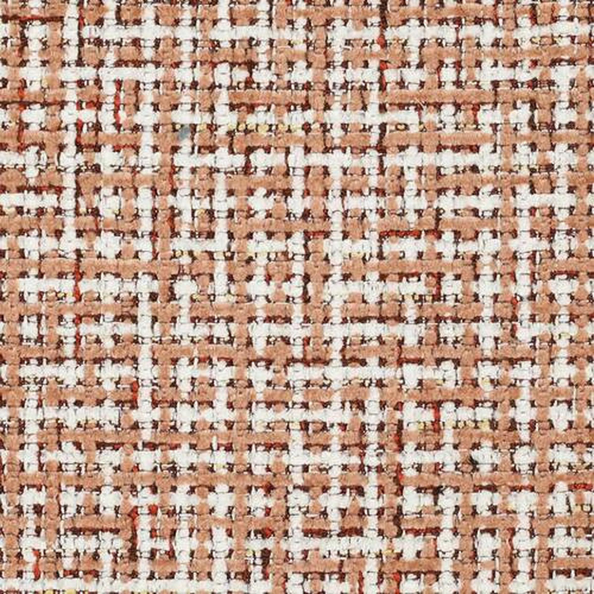 ARMLEHNSTUHL  in Chenille, Lederlook  - Weiss/Eichefarben, Modern, Holz/Textil (60/83/65cm) - Novel