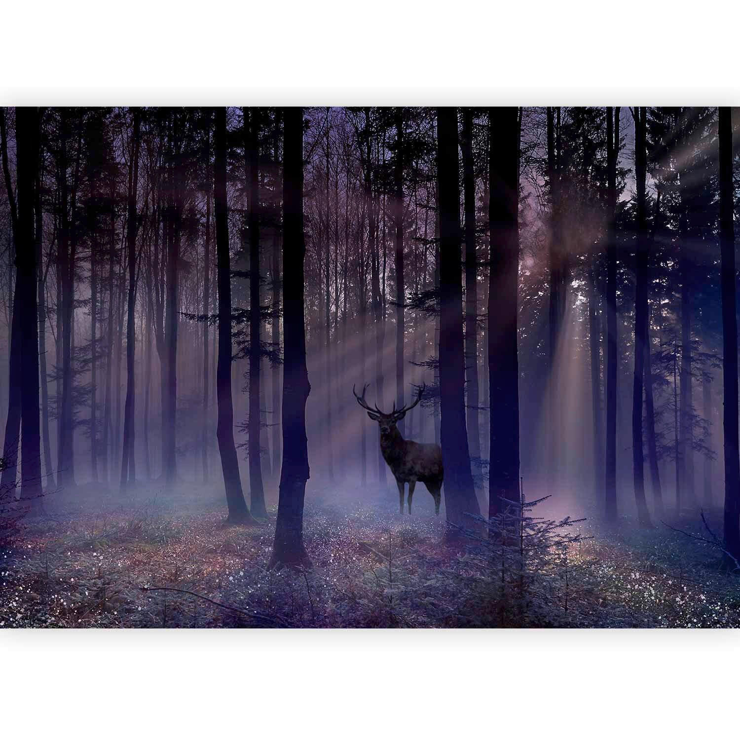 FOTOTAPET 150/105 cm  - lila/brun, Lifestyle, textil (150/105cm) - artgeist