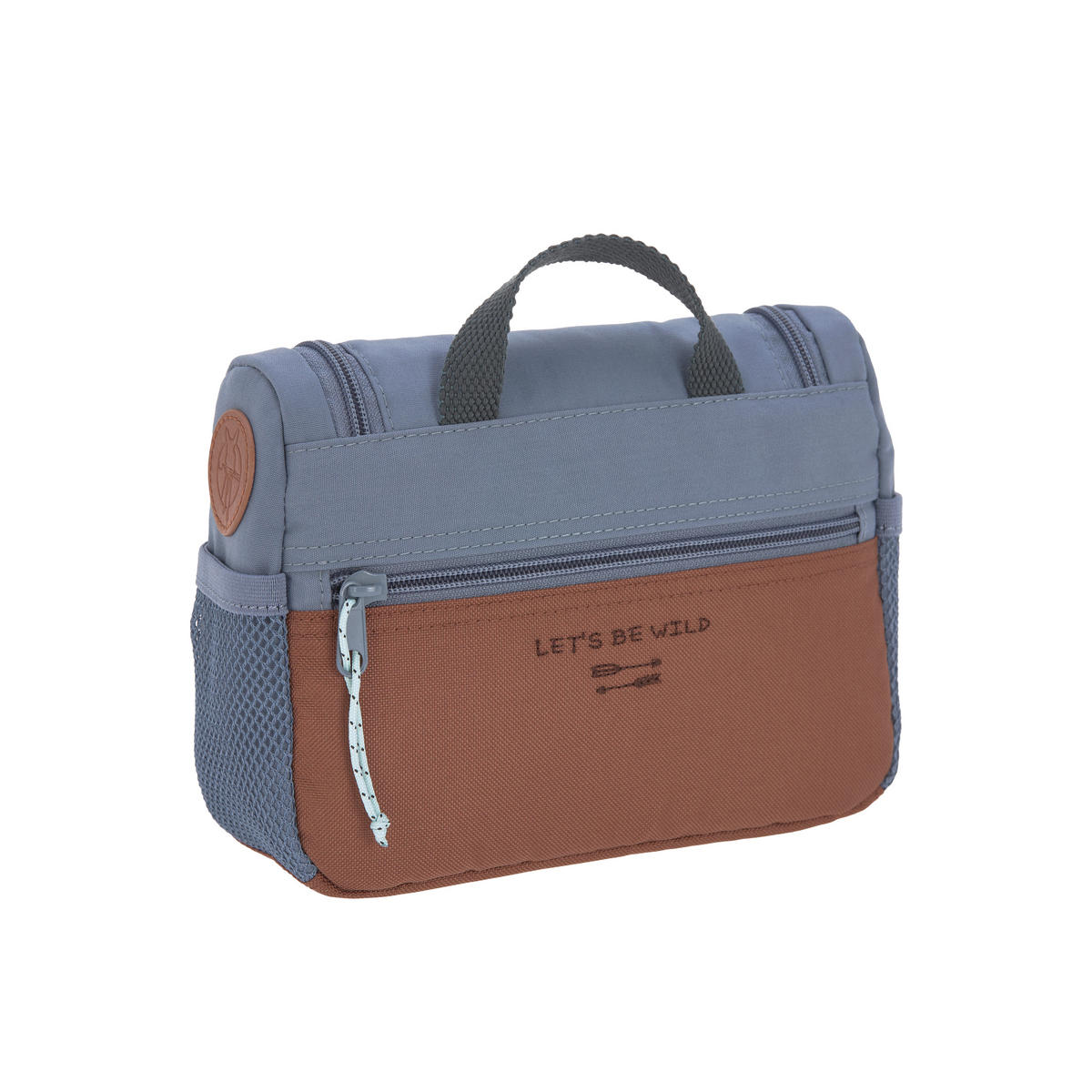 KULTURBEUTEL - Blaugrau, Basics, Textil (40/27/28cm) - Lässig