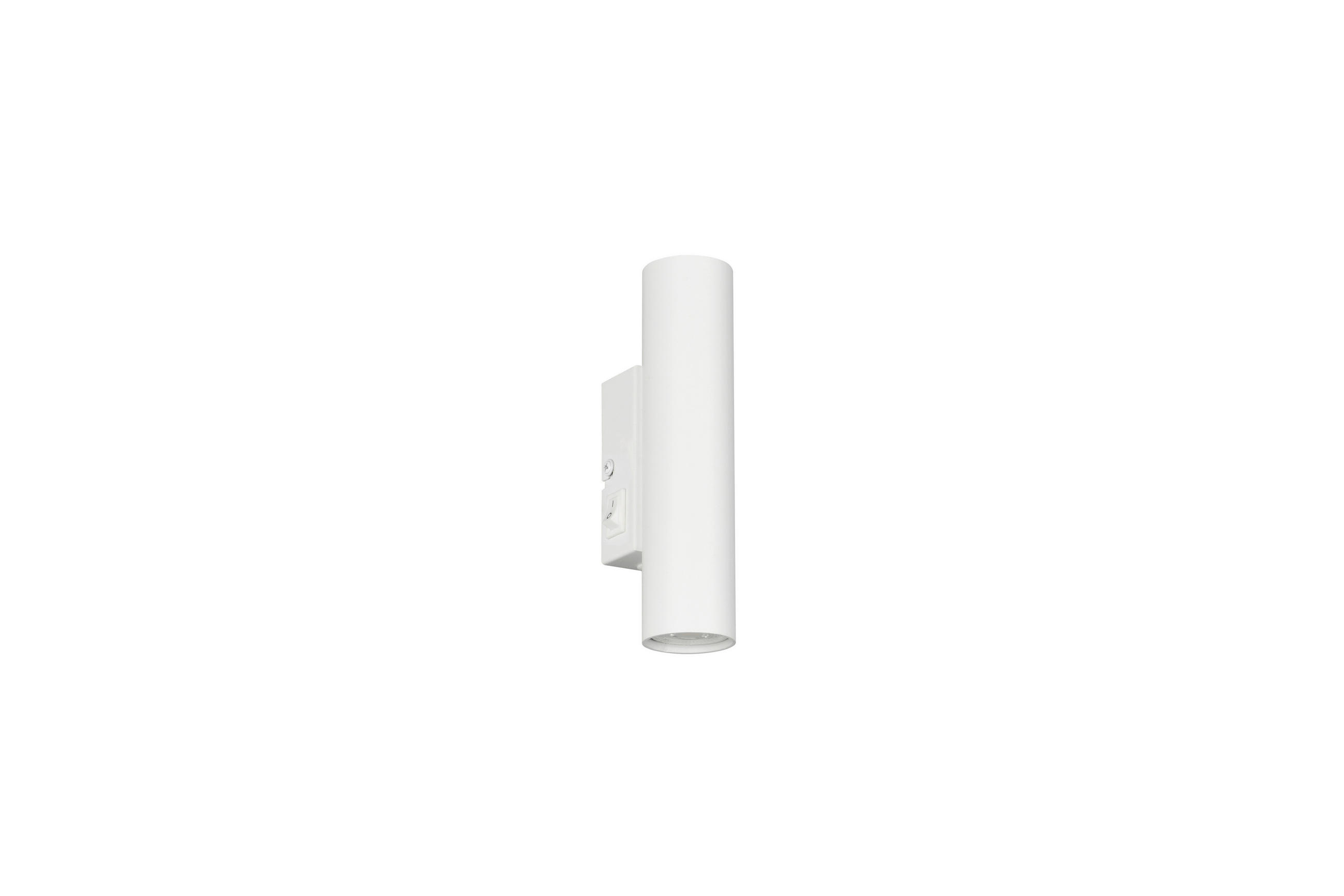 WANDLEUCHTE Taryn 4/18/7 cm   - Weiß, Design, Metall (4/18/7cm)