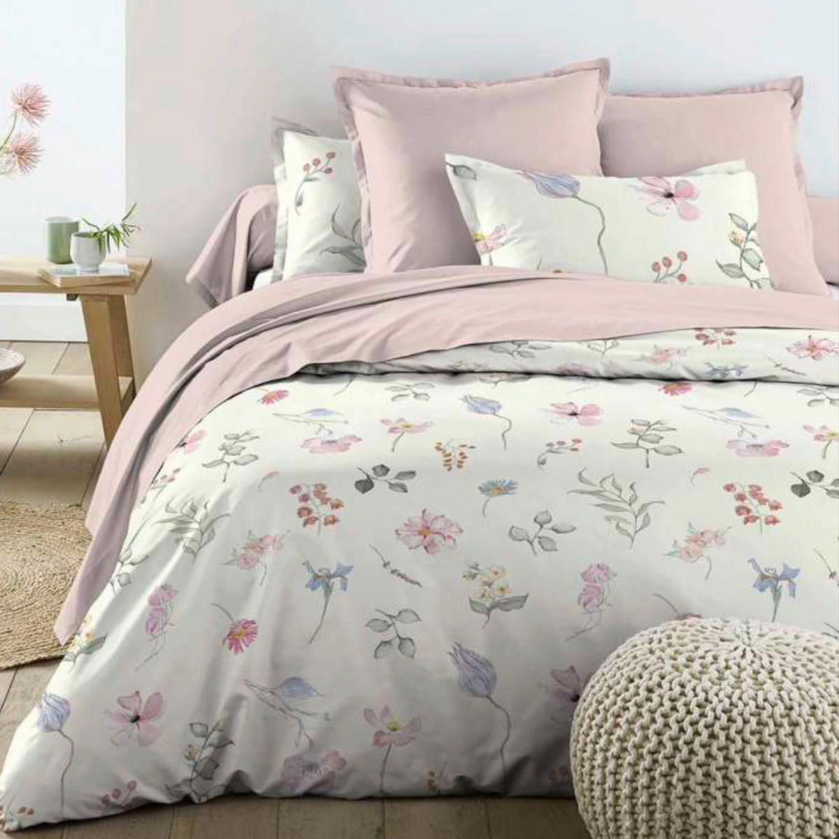 ÁGYNEMŰHUZAT-GARNITÚRA 140/200 cm  - többszínű, Basics, textil (140/200cm)