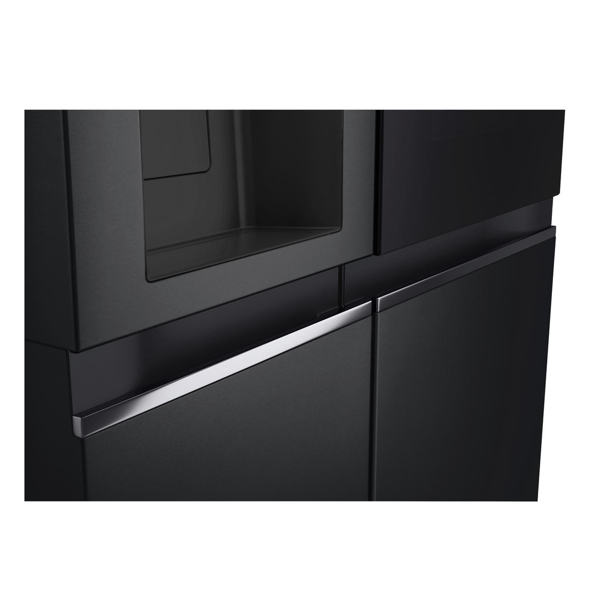 SIDE-BY-SIDE 91,3/179/73,5 cm GSGV81EPLL  - Schwarz, Basics, Metall (91,3/179/73,5cm) - LG