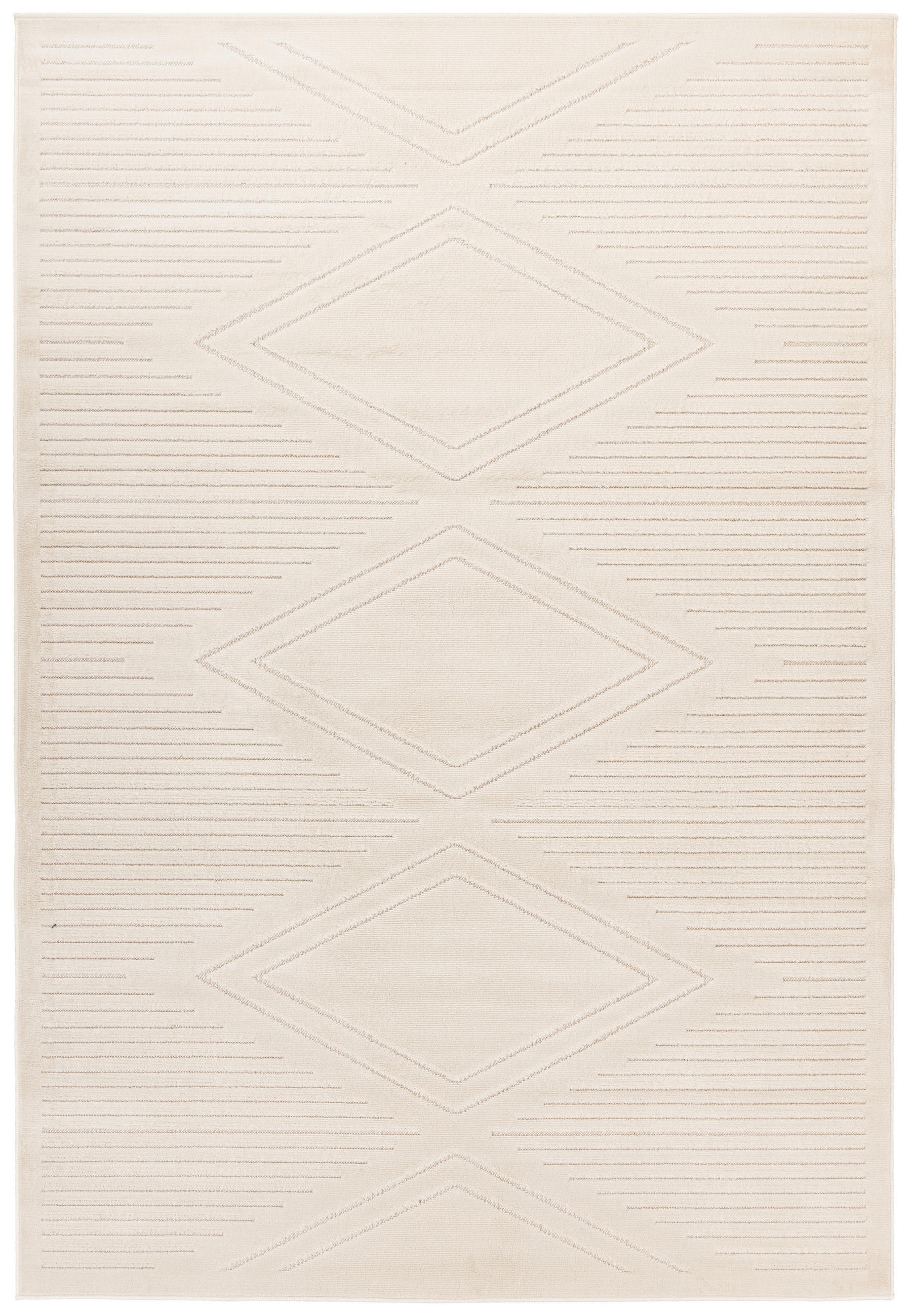 PLOCHO TKANÝ KOBEREC, 80/150 cm, biela - biela, Konventionell, textil (80/150cm)