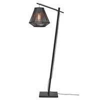 STEHLEUCHTE 30/57/150 cm    - Schwarz, Trend (30/57/150cm) - Good & Mojo