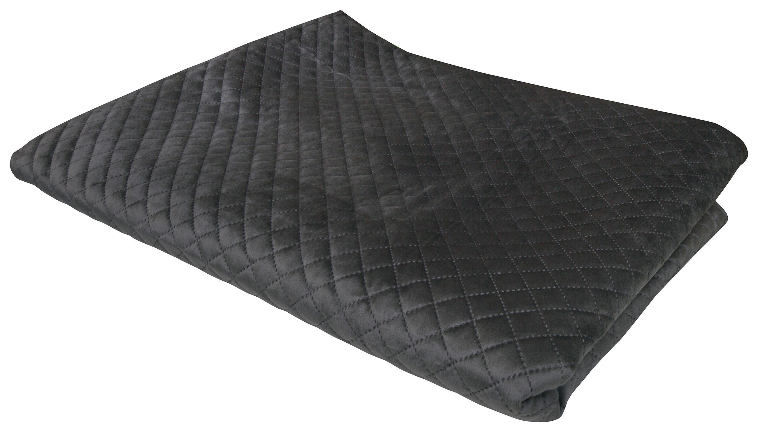 PREKRIVAČ 220/240 cm STEPP - antracit, Basics, tekstil (220/240cm) - Novel