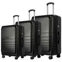 Set Valize De Călătorie - negru, Design, plastic - Schneiders