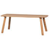 ESSTISCH Eiche massiv oval Eichefarben  - Eichefarben, Design, Holz (180/100/74cm) - Livetastic