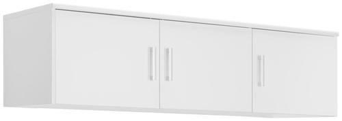 NÁSTAVEC NA SKŘÍŇ, bílá, 157/43/54 cm - bílá/barvy stříbra, Konvenční, kompozitní dřevo/plast (157/43/54cm) - Xora