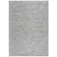 HANDWEBTEPPICH 160/230 cm MINERALS Blau, Creme  - Blau/Creme, KONVENTIONELL, Textil (160/230cm)