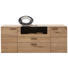 SIDEBOARD 192/77/44 cm - Eichefarben/Anthrazit, Natur, Glas/Holz (192/77/44cm) - Valnatura SIDEBOARD 192/77/44 cm - Eichefarben/Anthrazit, Natur, Glas/Holz (192/77/44cm) - Valnatura