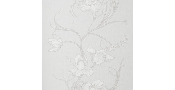 ÖSENVORHANG halbtransparent  - Weiß/Grau, Design, Textil (135/245cm) - Esposa