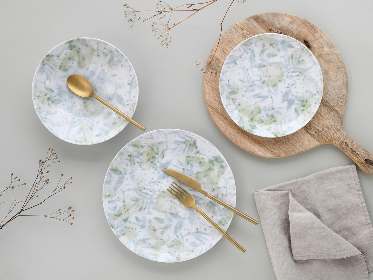 JEDÁLENSKÝ SERVIS, porcelán - viacfarebná, Basics, keramika - Creatable