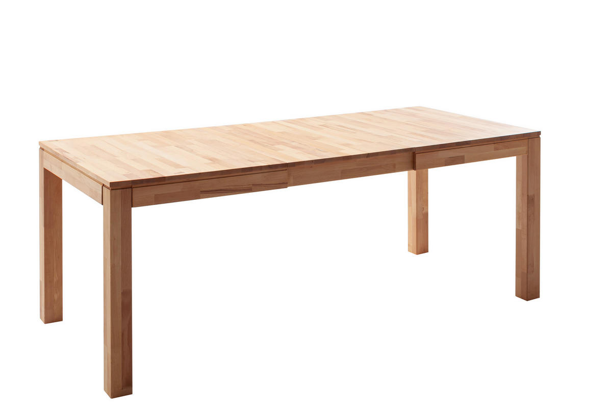 ESSTISCH in Holz 140/90/77 cm  - Wildeiche, KONVENTIONELL, Holz (140/90/77cm) - MID.YOU