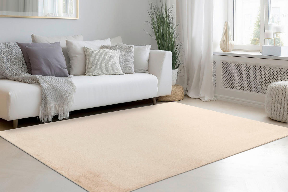FLACHWEBETEPPICH 200/290 cm Beige  - Beige, Basics, Textil (200/290cm) - Kayoom