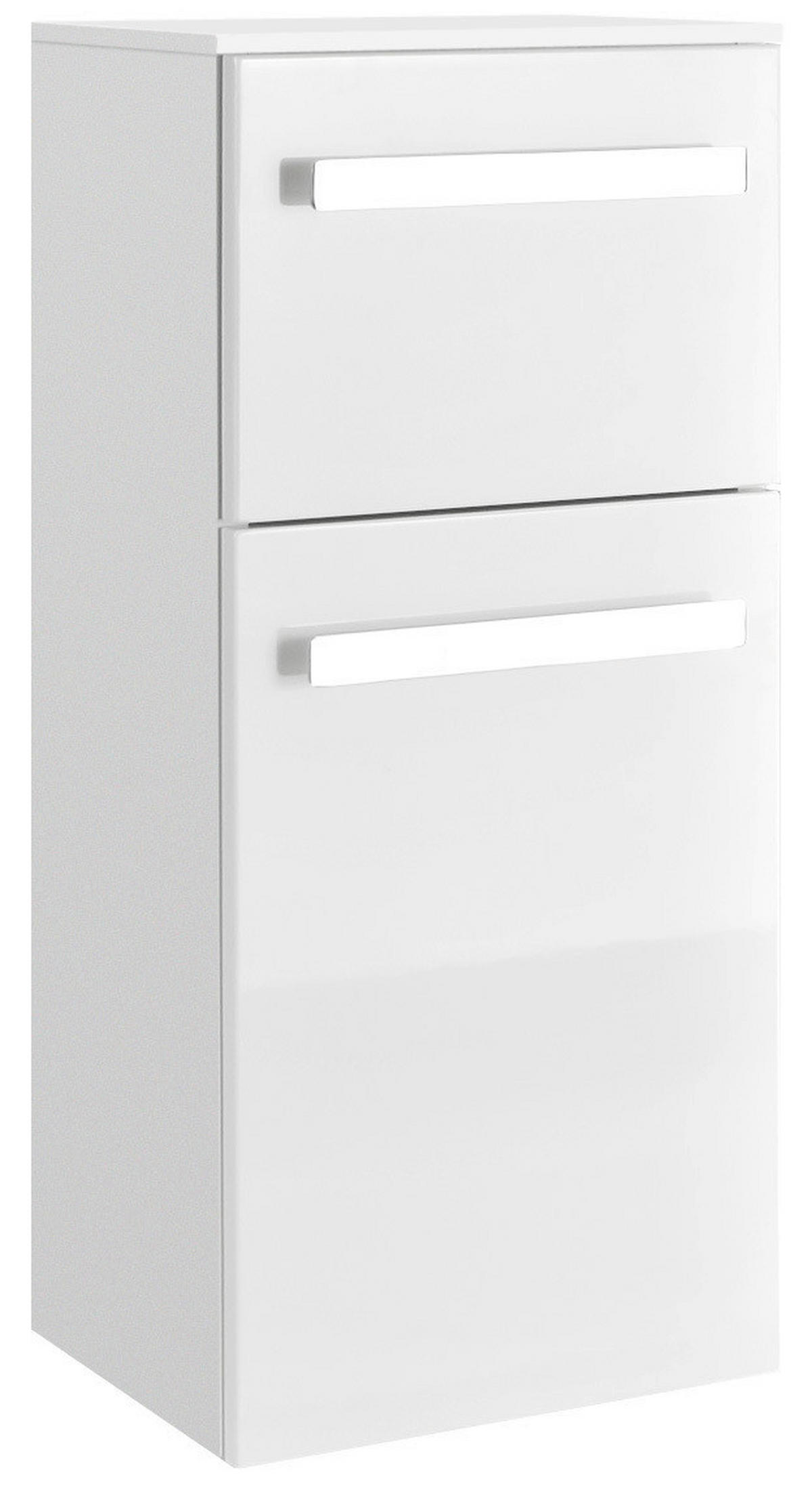 UNTERSCHRANK 30/73/33 cm   - Chromfarben/Weiß, KONVENTIONELL, Holzwerkstoff (30/73/33cm) - Sadena