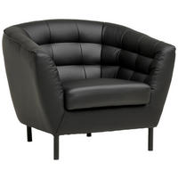 FOTOLIU COCKTAIL - negru, Design, metal/textil (94/78/84,5cm) - MID.YOU